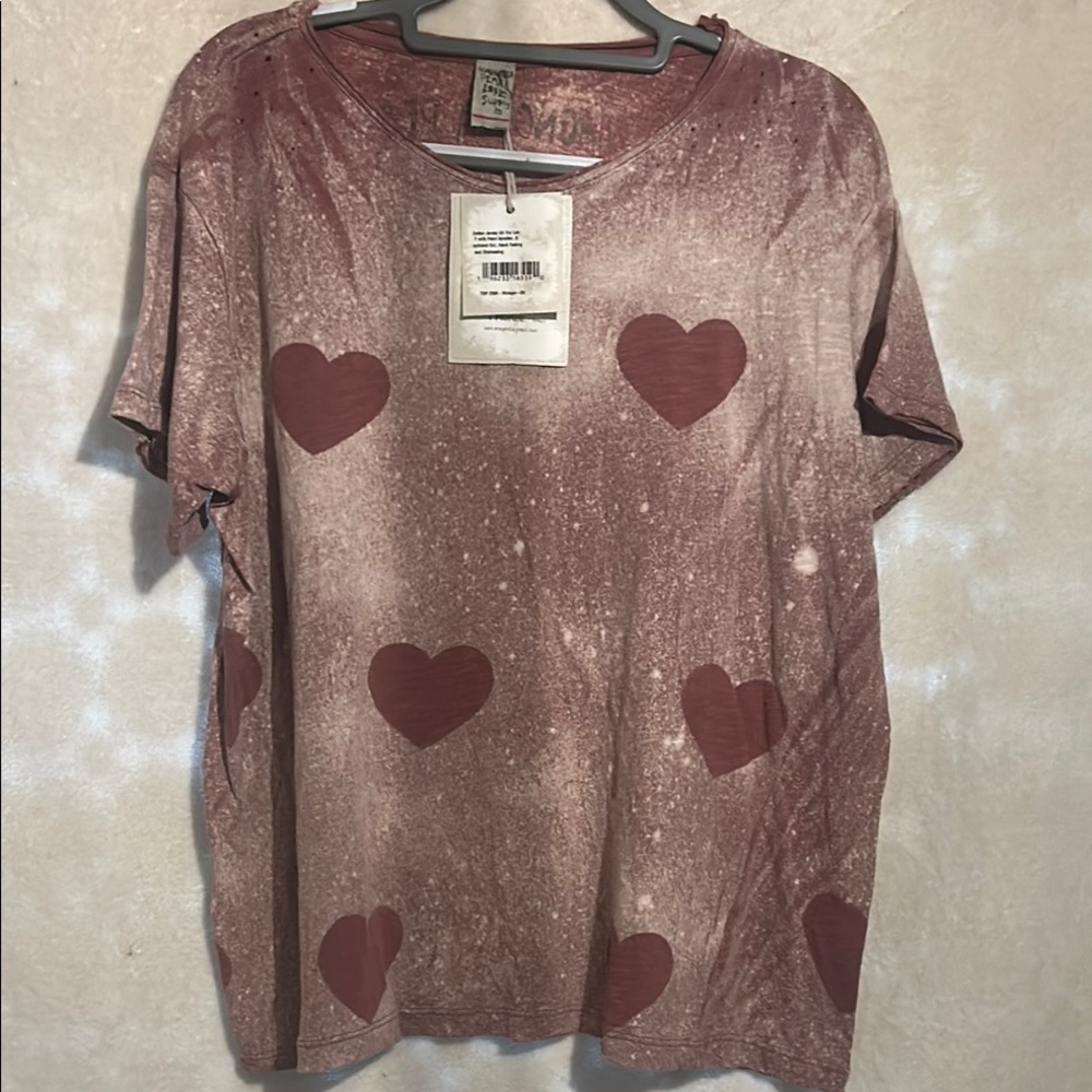 Magnolia Pearl Distressed Red T-Shirt